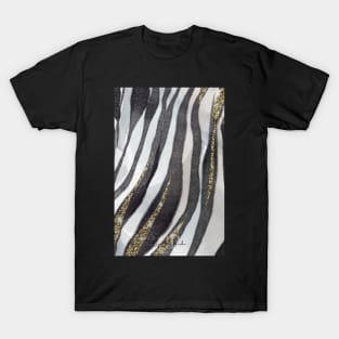 Zebra pattern - Jungle Gold T-Shirt